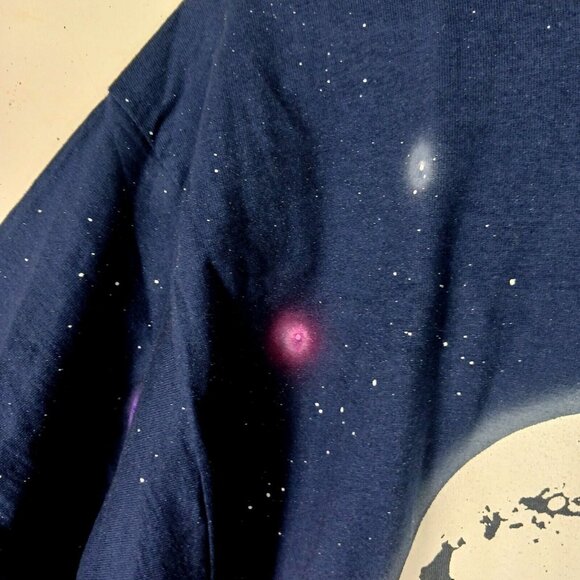 90s Vintage Yellowstone Moose All Over Print T-Shirt XL NEW - Picture 3 of 8